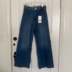 Zara The Marine Straight jeans, Debbie Blue, never worn!